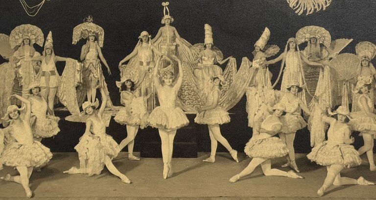 Lace Ballet from 1922 Ziegfeld Follies