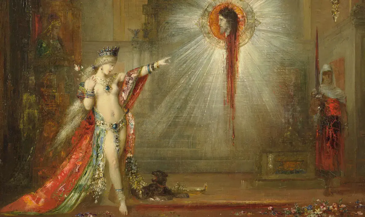 Salome Painting The Apparition by Gustave Moreau