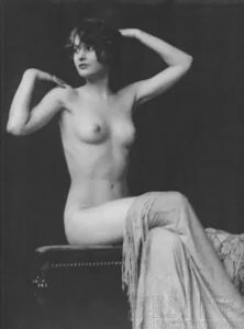 Alfred Cheney Johnston figure study of Barbara Stanwyck