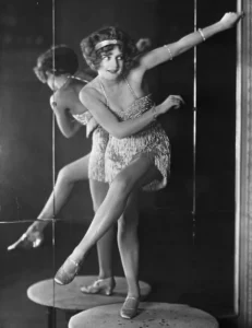 Bee Jackson dancing the Charleston in 1925