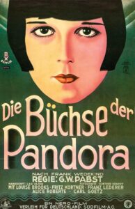 Pandora's Box poster with Louise Brooks