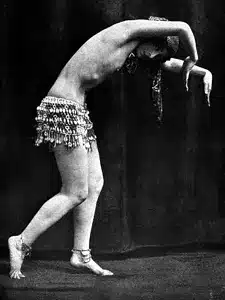 Shocking dance: Adorée Villany performing La danse d’Apis