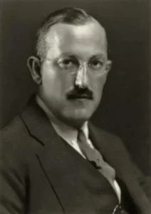 Portrait of photographer Alfred Cheney Johnston in 1921