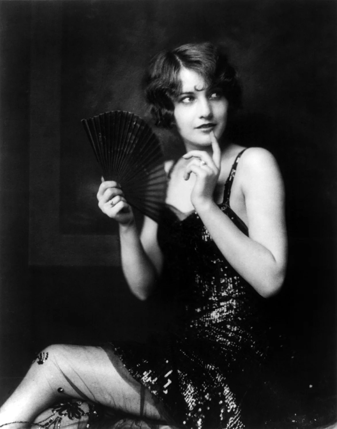 Portrait of young Barbara Stanwyck by Alfred Cheney Johnston, circa 1924