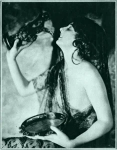 Portrait of silent film actress Betty Blythe by Alfred Cheney Johnston, 1920