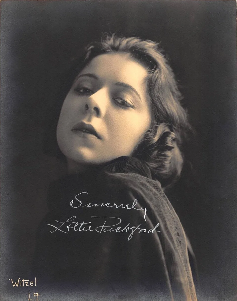 Lottie Pickford by Witzel, ca. 1920. Public domain.