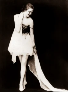 Portrait of German dancer and actress Anita Berber, circa 1916.