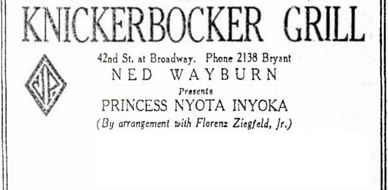 Nyota Inyoka Ziegfeld Follies