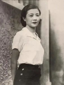 Portrait of Chinese silent-film actress Ruan Lingyu, 1935.