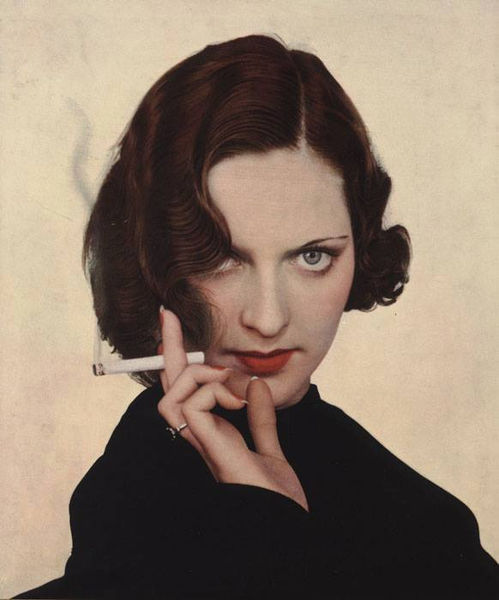 Photograph titled A Study in Color, showing Ziegfeld performer Dorothy Flood, used in my Alfred Cheney Johnston article.