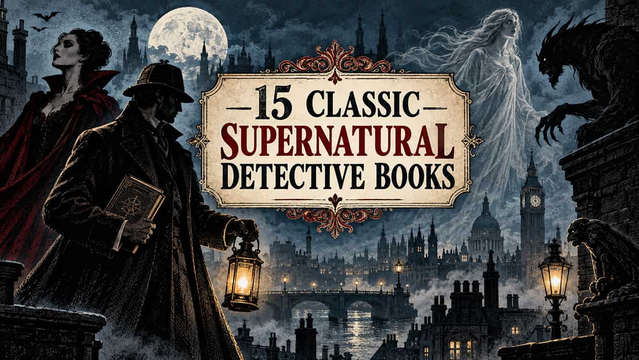 15 Classic Supernatural Detective Books you can read for free